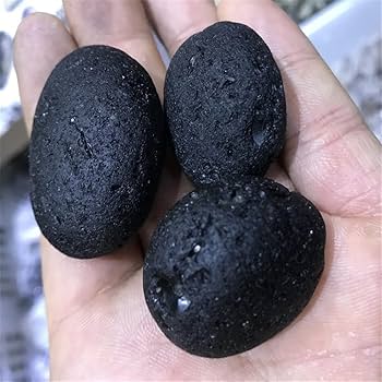 石　 天然石 装飾用石 黒 Amazon.co.jp: 【黒の輝き】砂利 黒玉砂利 ガーデン 庭石 黒